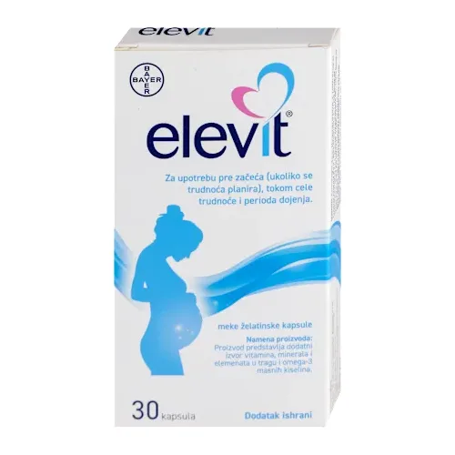 Preparati za trudnice i dojilje BAYER Elevit 30 kapsula