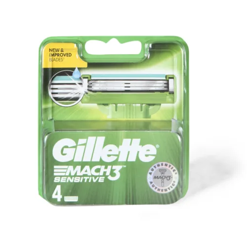 Patrone za žilet GILLETTE Mach3 Sensitive  4pcs