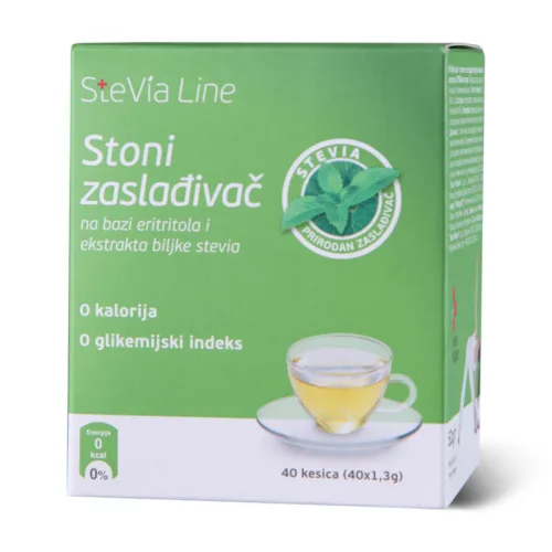 Zasladjivač STEVIA LINE bilj.eritritola52g