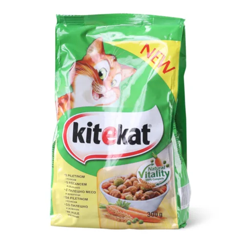 Hrana za mačke KITEKAT živina,povrće 300g