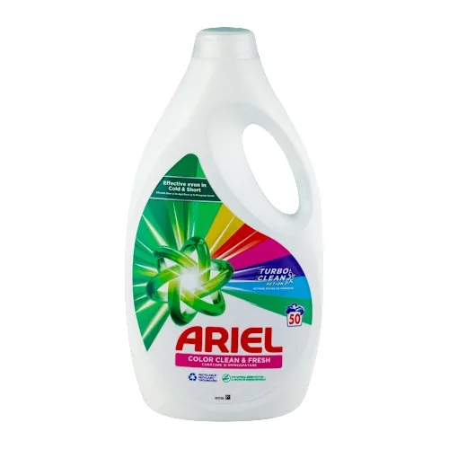 Tečni deterdžent za pranje veša ARIEL Color Clean & Fresh 50 pranja, 2.5l