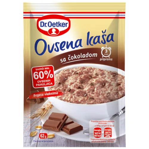 Ovsena kaša DR OETKER sa čokoladom  62g