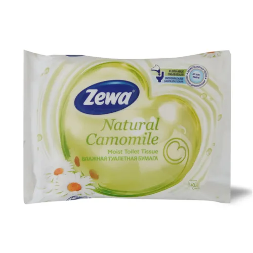 Toalet papir vlažni ZEWA Kamilica  8/42