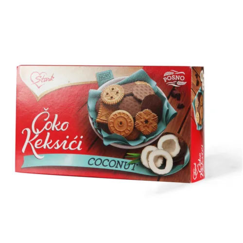 Čajno pecivo ČOKO KEKSIĆI Štark  kokos 220g
