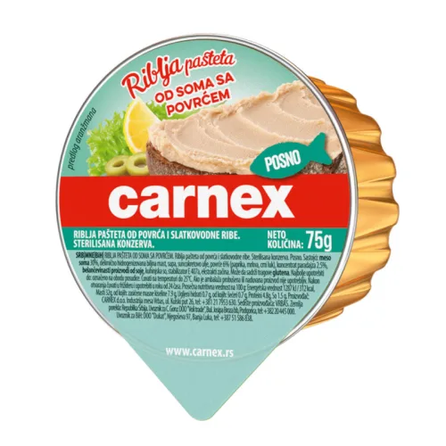 Pašteta od soma CARNEX 75g
