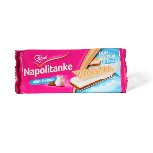 Napolitanka ŠTARK Mleč.i kakao krem  180g