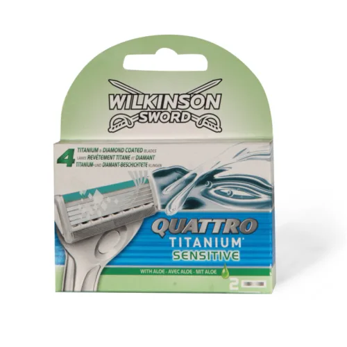 Patrone za žilet WILKINSON Quattro Titanium 2/1