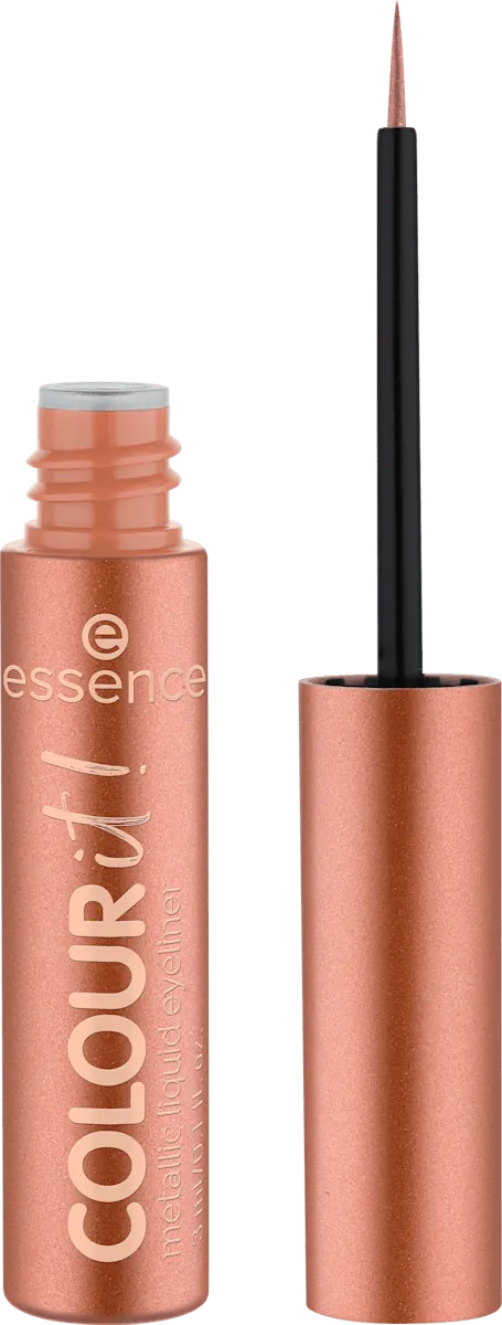 Ajlajneri ESSENCE Colour It! Metallic tečni 01 Burnished Bronze