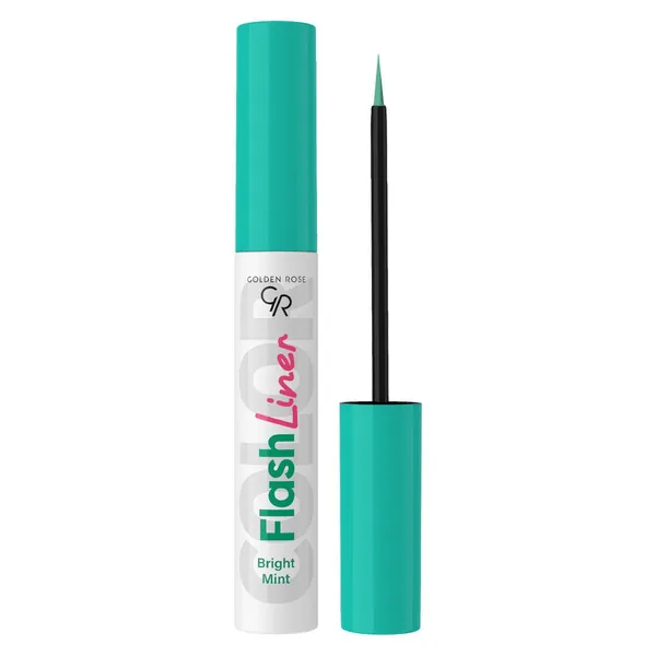Ajlajneri GOLDEN ROSE Flash Liner tečni ajlajner 101 Bright Mint