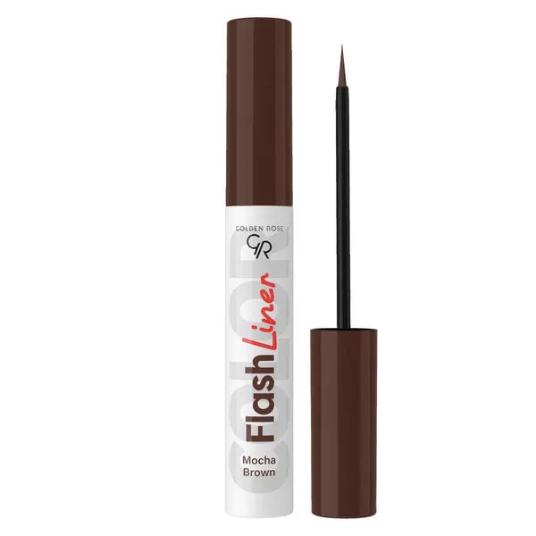 Ajlajneri GOLDEN ROSE Flash Liner tečni ajlajner 108 Mocha Brow