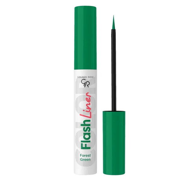 Ajlajneri GOLDEN ROSE Flash Liner tečni ajlaner 102 Forest Green
