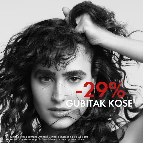 Ampule za kosu VICHY Dercos Aminexil Clinical 5 Ampule protiv opadanja kose za žene 21 ampula