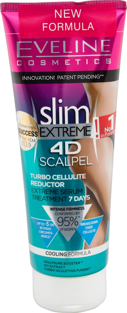 Anticelulit EVELINE slim extreme 4D scalpel turbo cellulite reductor 250ml