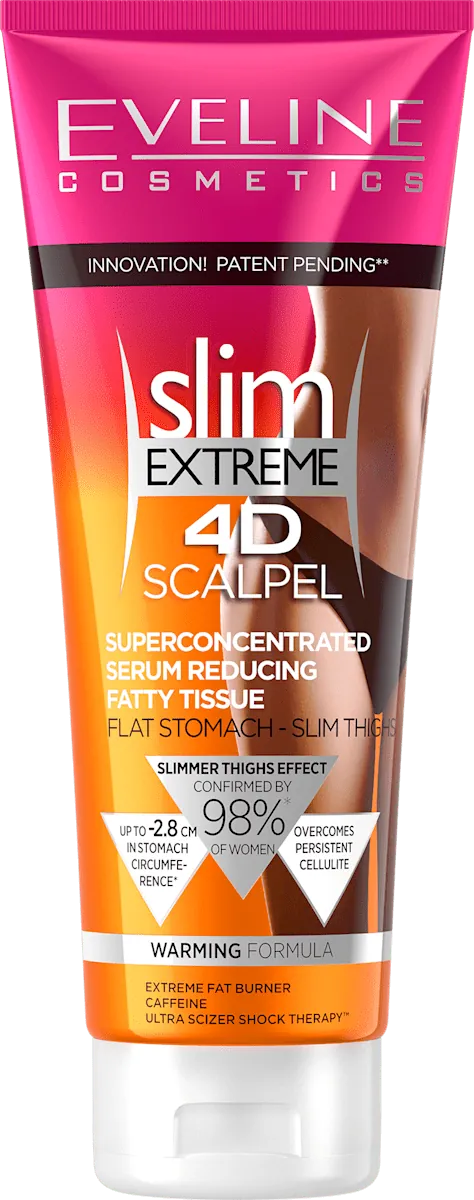 Anticelulit EVELINE Slim Extreme 4D super koncentrovani serum za smanjenje celulita i masnih naslaga 250ml
