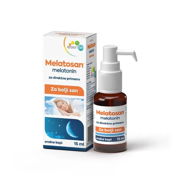 Antistres i relaksacija ESENSA Melatosan melatonin oralne kapi 15ml