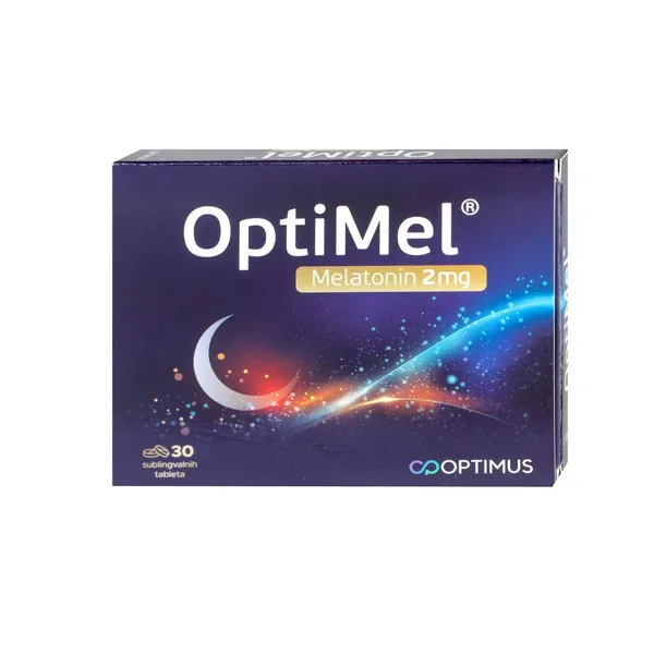 Antistres i relaksacija OPTIMUS PHARMACEUTICALS Optimel melatonin 2mg 30kom