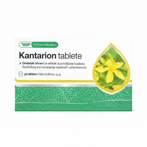 Antistres i relaksacija TG FARM-TGF Kantarion tablete