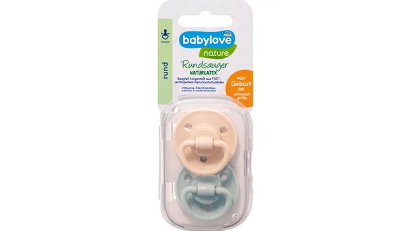 BABYLOVE Nature laža okrugla od lateksa (0m) 2kom