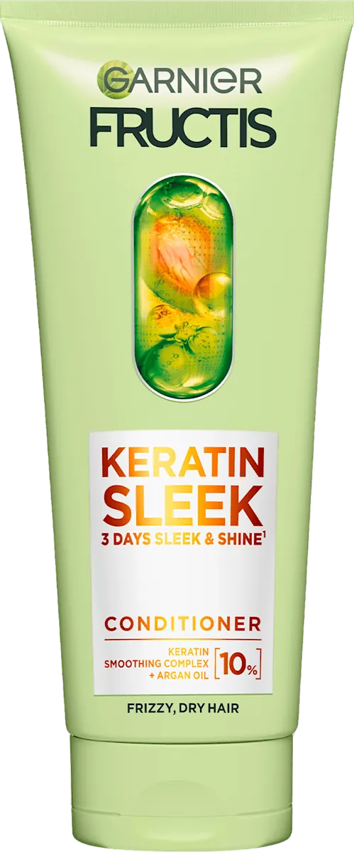Balzam za kosu GARNIER FRUCTIS Keratin Sleek za nezaglađenu suvu kosu 200ml