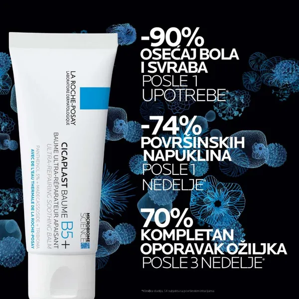 Balzam za lice LA ROCHE POSAY Cicaplast Baume B5+ Ultra-obnavljajući umirujući za bebe, decu i odrasle, 100 ml