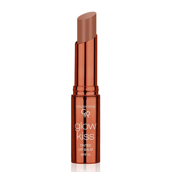 Balzam za usne GOLDEN ROSE glow kiss tinted choco cake 06