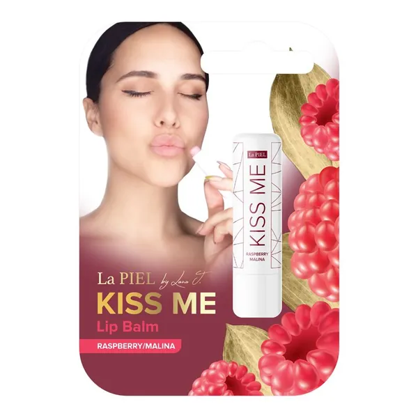 Balzam za usne LA PIEL kiss me malina lip balm 4.5g