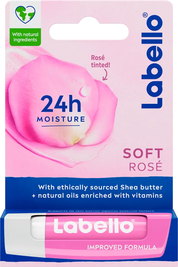 Balzam za usne LABELLO Soft Rose, 4,8 g
