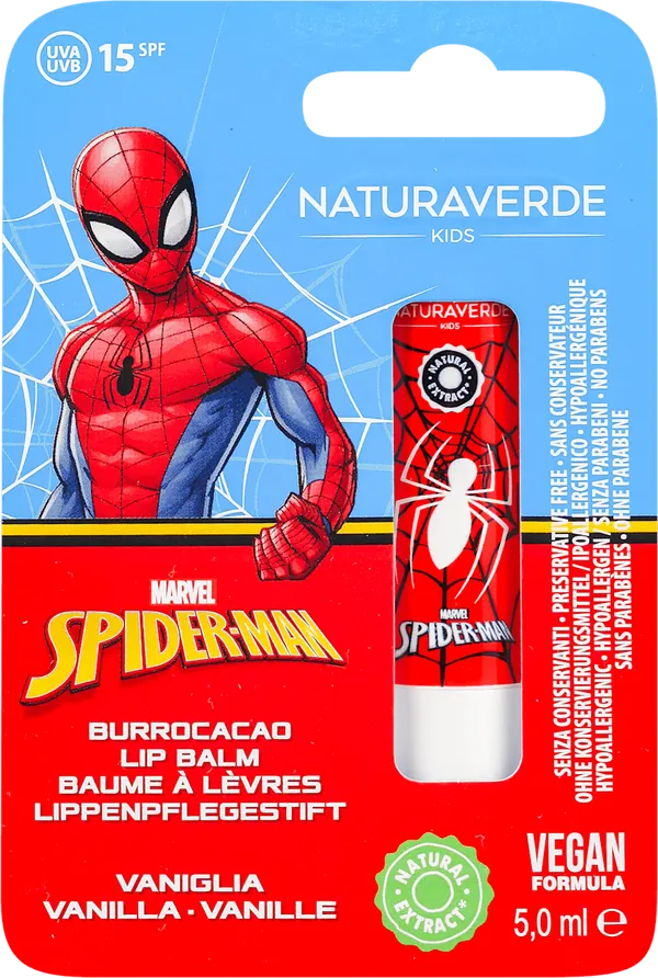 Balzam za usne NATURA VERDE marvel spiderman , 5 ml