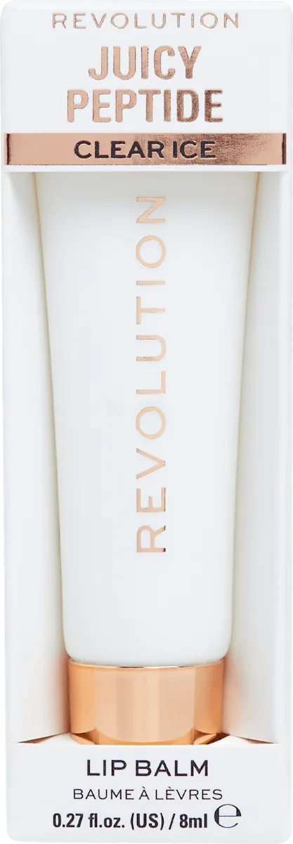 Balzam za usne REVOLUTION MAKE UP Juicy Peptide Clear Ice 8ml