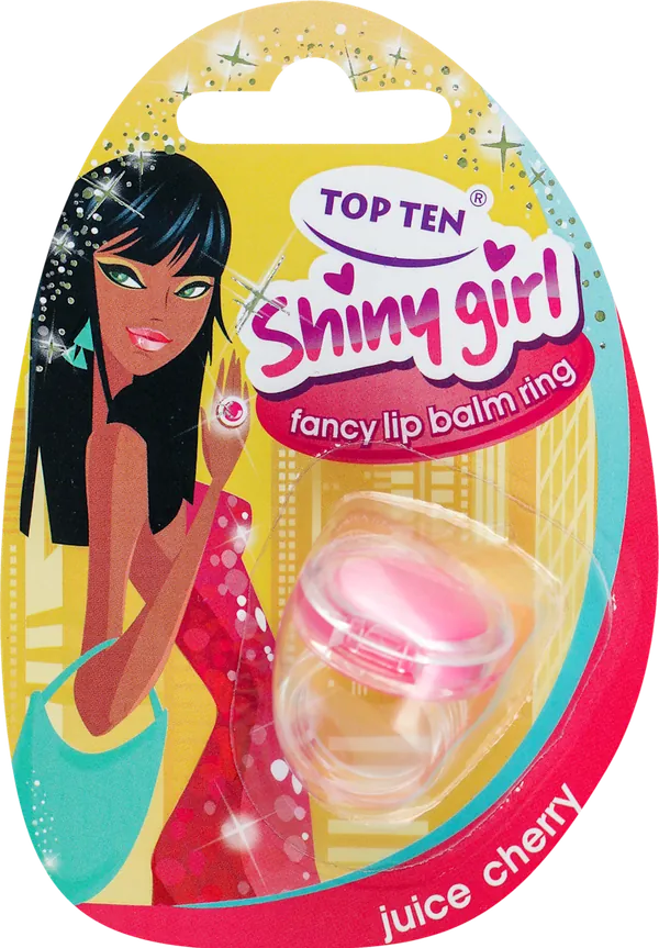 Balzam za usne TOP TEN shiny girl cherry, 1 kom