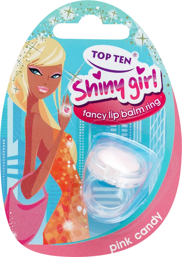 Balzam za usne TOP TEN Shiny girl pink candy 1 kom