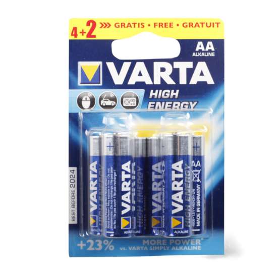Baterija  VARTA alkalna LL Power LR6 4+2