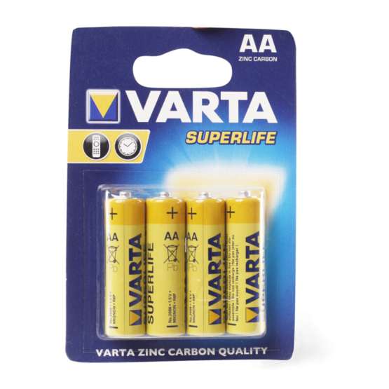 Baterija  VARTA Superlife R6 1,5V 4/1