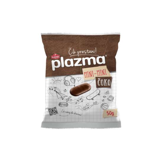 Biskvit sa čokoladom PLAZMA mini čoko 50 g