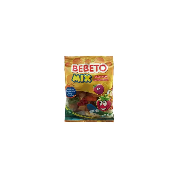 Bombone BEBETO gumene Mix 80g
