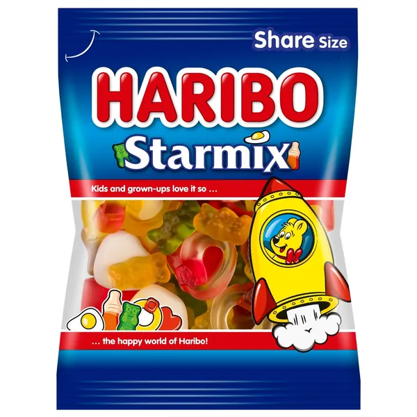 Bombone HARIBO gumena Star mix 200g