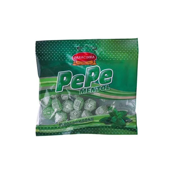 Bombone PARAĆINKA Pepe mentol 80g