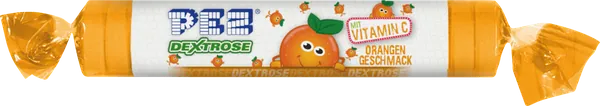 Bombone PEZ dextrose rolls-narandža 39g