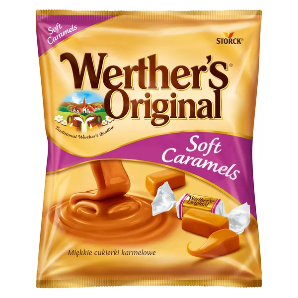 Bombone WERTHER'S original soft caramels 75g