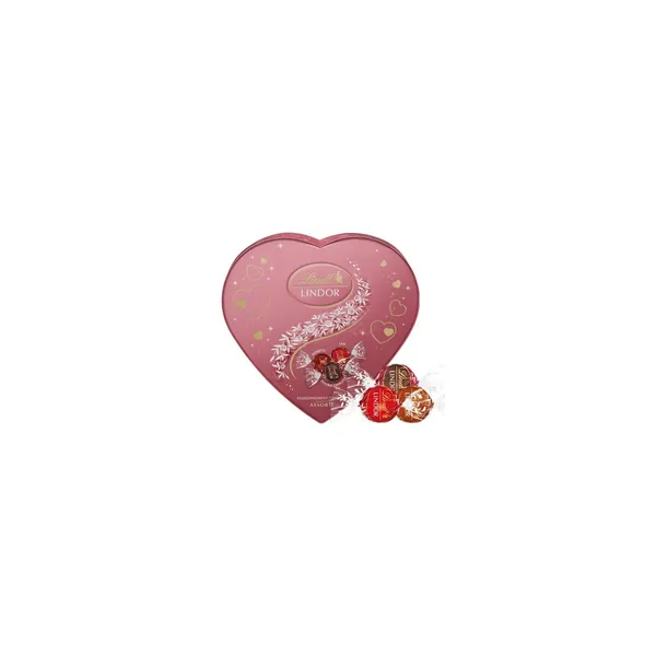 Bombonjera LINDT Lindor assorted srce 160g