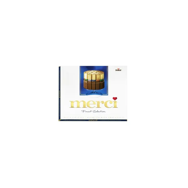 Bombonjera MERCI mlečna 250g