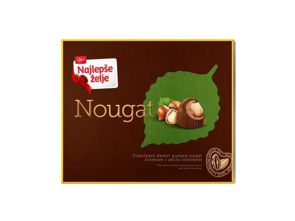 Bombonjera ŠTARK Najlepše želje nougat 188g