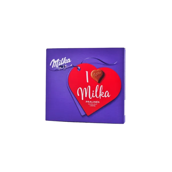 Bombonjere MILKA I Love Milka nut nougat 110g