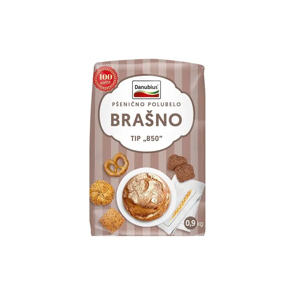 Brašno pšenično DANUBIUS T-850 900g