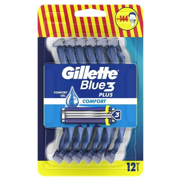 Brijač za muškarce GILLETTE blue 3 jednokratni 9+3 gratis