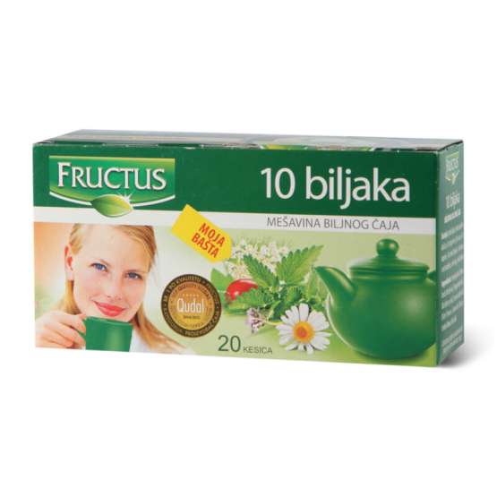 Čaj 10 biljaka FRUCTUS 30g