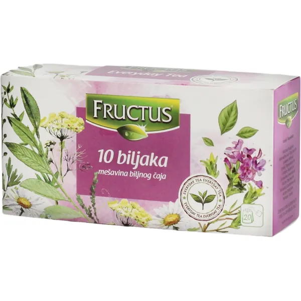 Čaj 10 biljaka FRUCTUS 30g