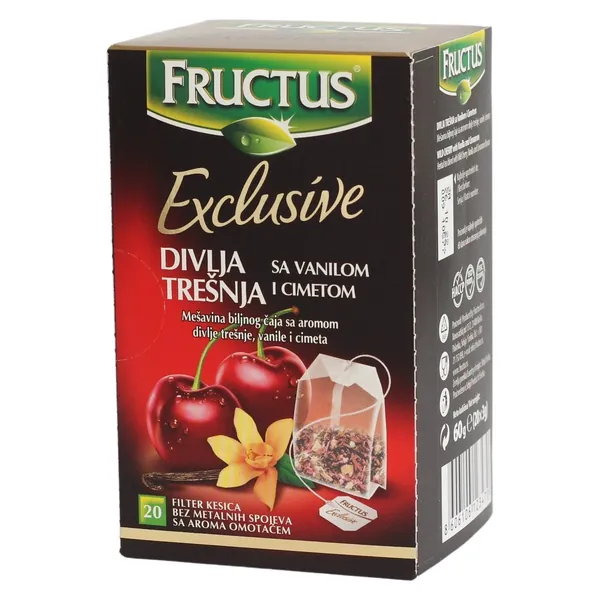 Čaj Divlja tres.sa van.&cim.FRUCTUS 60g