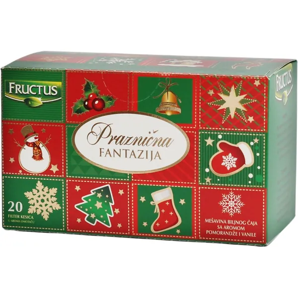 Čaj praznična fantazija FRUCTUS 50g
