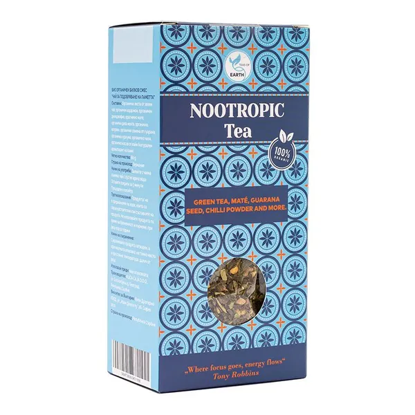 Čajevi TEAS OF EARTH Čaj Smart/Nootropic 80g